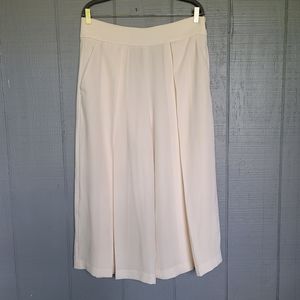 Lauren Ralph Lauren Office Siren High-Rise Wide Leg Cropped Pants. Size 14